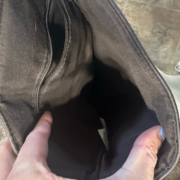 Brown fringe crossbody purse - Picture 4 of 6